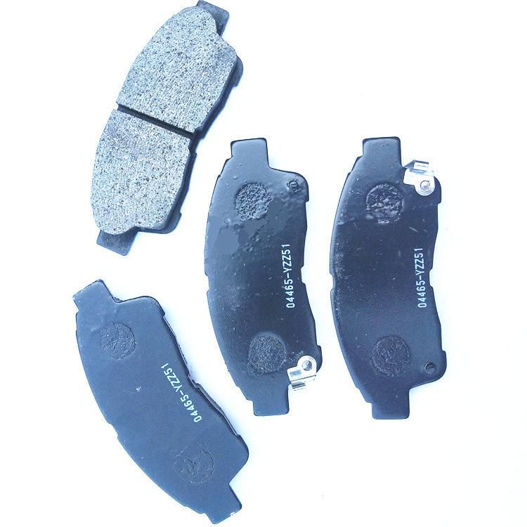 Car Accessories Toyota Semi-Metallic Auto Disc Brake Pads 04465-Yzz51