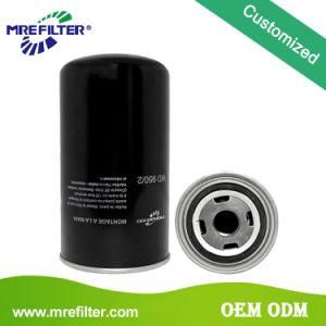 Auto Spin-on Parts Manufacture Price Engine Oil Filter for Man Trucks Wd950-2