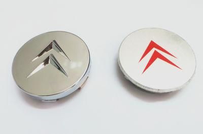 58mm custom ABS chrome car logo Citroen wheel cap