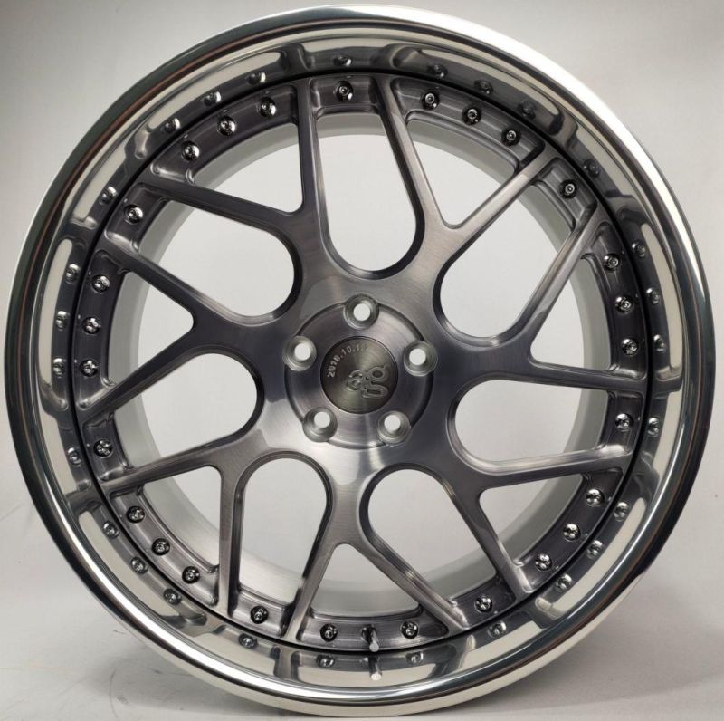 2 Piece Forged Wheels Alloy Rims Wheel and Customized Car Wheels