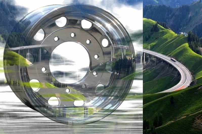 Forged Aluminum Wheel / Alloy Rims for Truck and Trailer (22.5X8.25, 22.5X9.00) with Certificates