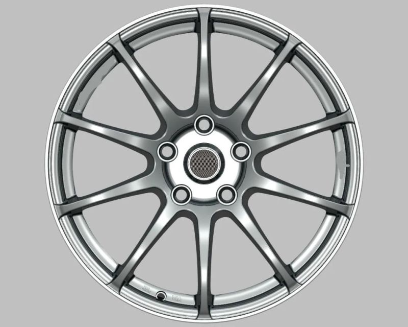 17 Inch 5X114.3 for Passengers Car Tires Aluminum Alloy Wheel Rim Manufacturer Sales Customizable Black Machined Lip