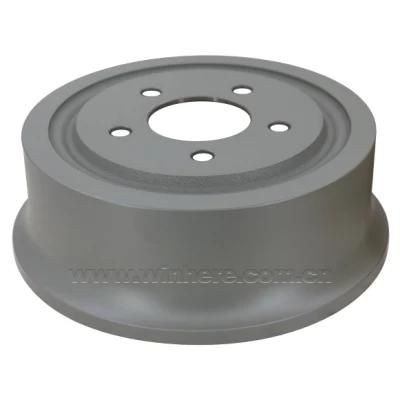 High Quality Painted/Coated Auto Spare Parts Fullcast Brake Drum with ECE R90