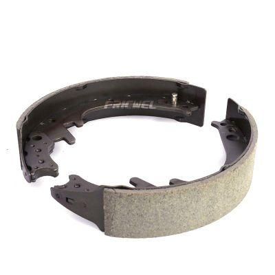 OEM South America Western Europe Better Finishing Shoes Red Particle Brake Shoes