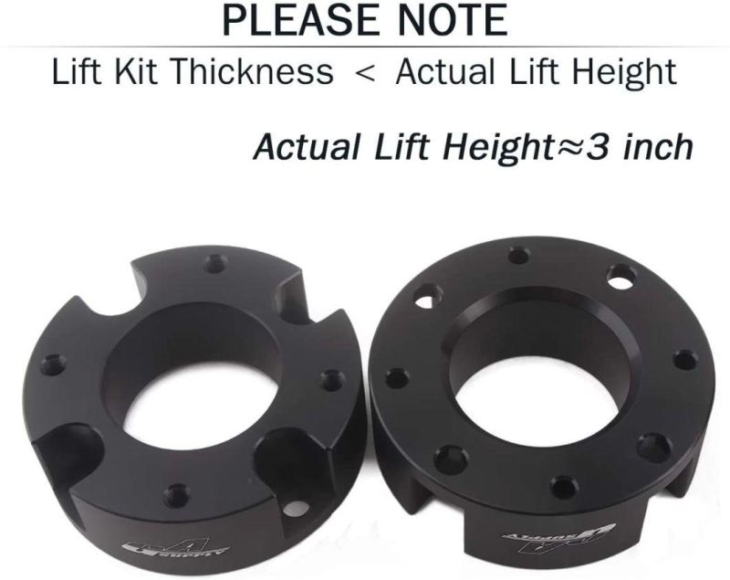 3" Front Lift Kit with Strut Spacers Leveling Kit 2WD 4WD