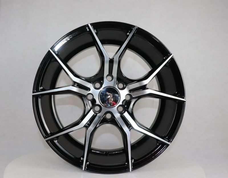 High Performance Aftermarket Alloy Wheel 17 Inch Black Rim for Car