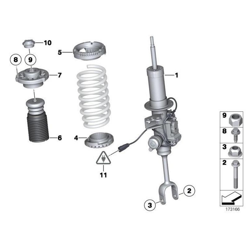 Spabb Auto Air Shock Absorber 37107915953