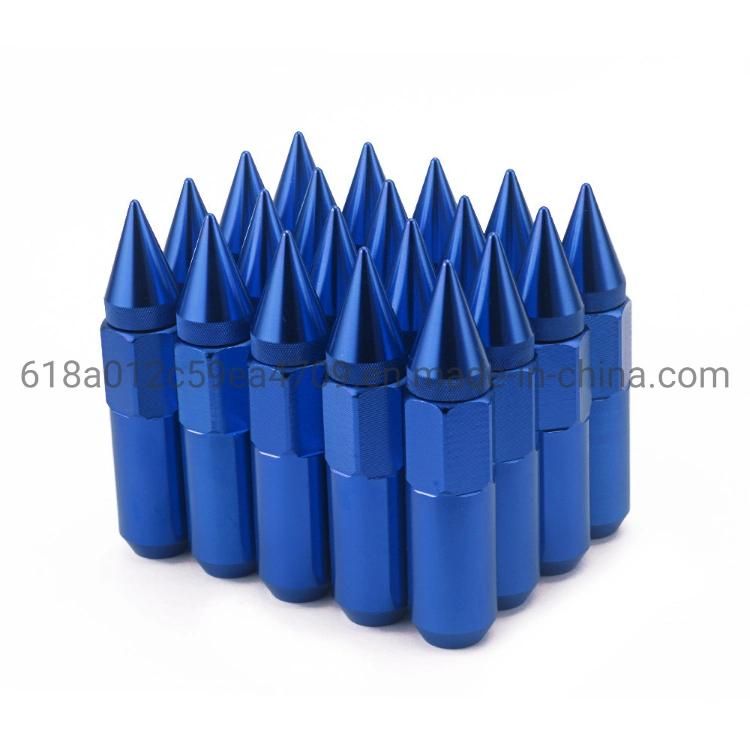 Aluminum 20PCS Spike Wheel Lug Nut M12X1.5/M12X1.25 Racing Lug Nuts