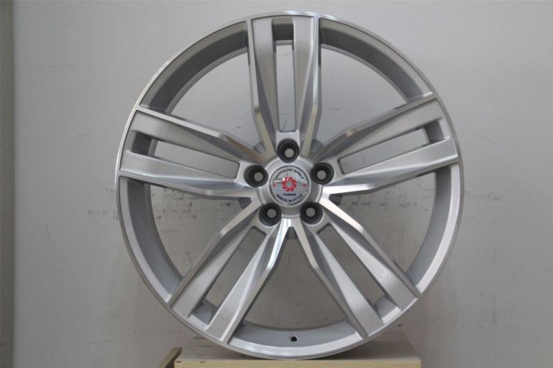 Sports Rims for Cars with Silver Finish Color