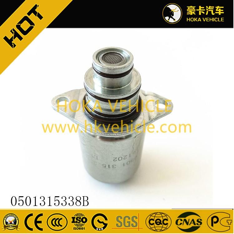 Original and Genuine Wheel Loader Spare Parts Electromagnetic Valve 0501315338b for XCMG Wheel Loader