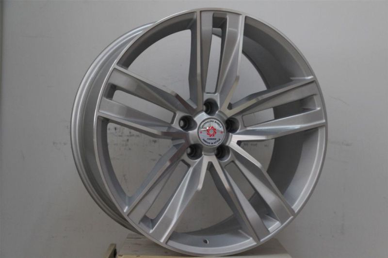 Sports Rims for Cars with Silver Finish Color