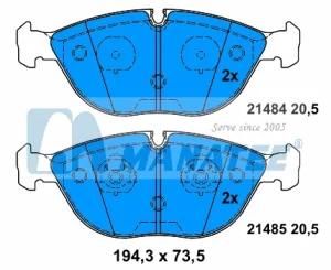 Front Disc Brake Pads for BMW E38 E52 (34 11 6 761 246)