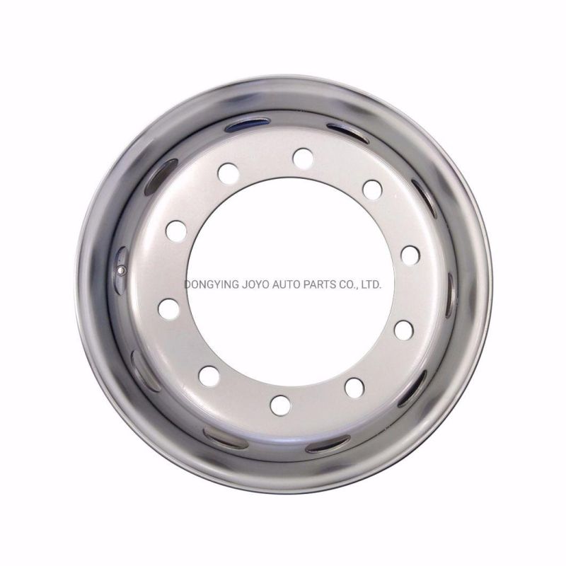 China Factory Direct Sale Steel Truck Wheel & Rim 22.5*9.75