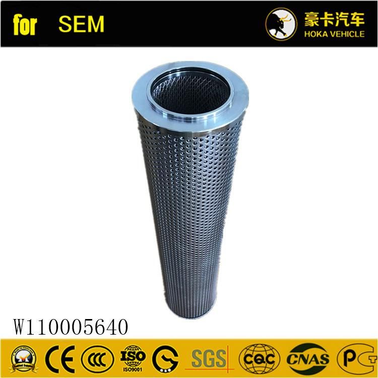 Original and Genuine Compressor Spare Parts Oil Return Filter W110005640 for Sem659c Wheel Loader