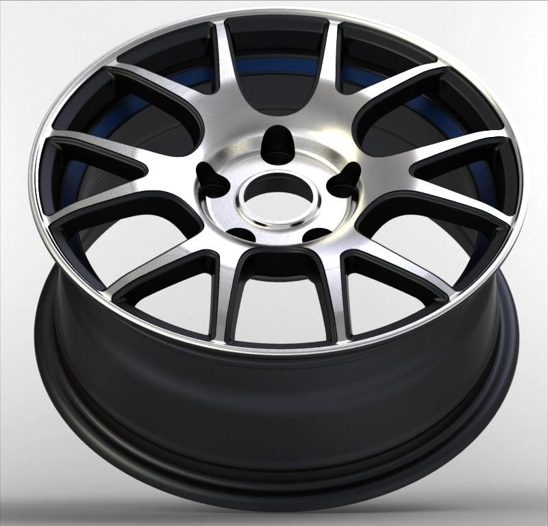 13-14 Inch 5 Spoke Alloy Wheels Aluminum Rims with 8*100-114.3 PCD