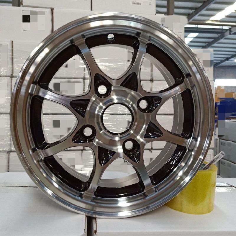 OEM/ODM Factory Direct Manufacturer 12*5.0 Inch Fit Passenger Car Rim Aftermarket Alloy Wheel Rims