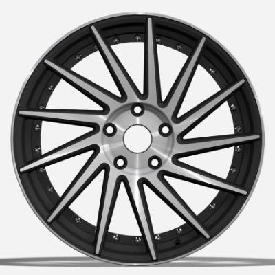 Machine Face Positive Alloy Wheel Rims for Car 18X8.5 18X9.5 19X8.5 19X9.5 19X10.5 20*8.5 20*10 5X100-120 8/10*100-8/10*120