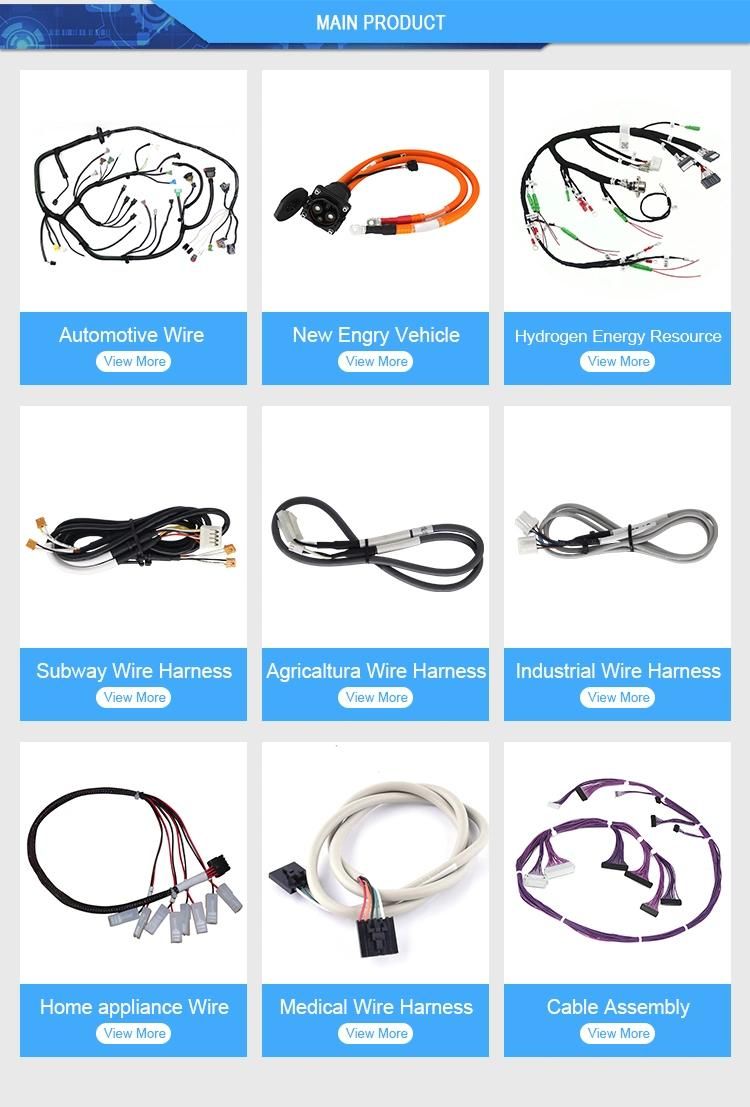 Custom Aftermarket Car Wire Harness for Engine Headlight Audio