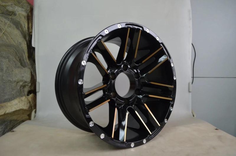 17 Inch 6X139.7 PCD Black for Passenger Car Wheels Car Rims China Professional Forged Aluminum Alloy Wheel Truck Wheel