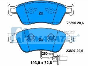 Front Disc Brake Pads for Audi A8 S6 S8 4e0 698 151