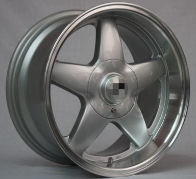 Extreme Deep Lip 16*8.0/9.0 Inch Silver Aftermarket Car Parts Rim Alloy Wheel Rims