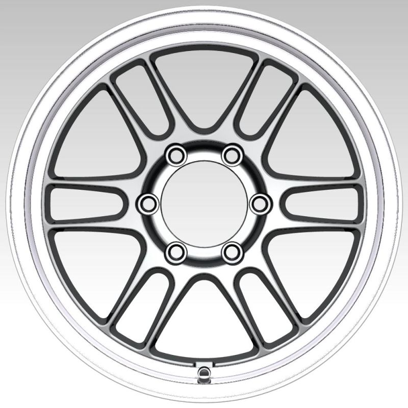 New Design 15 17 Inch Multi-Spokes Offroad Alloy Wheels Rim with 6 Holes