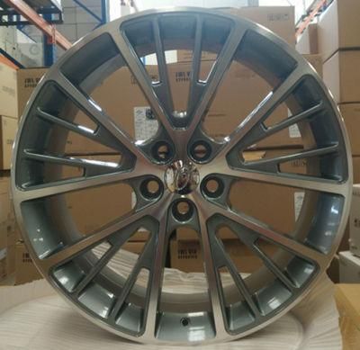 Hot Selling 20*9.0/22*9.5 Inch Gun Metal Machined Face Passenger Alloy Wheel Rims