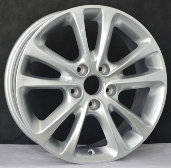 Jwl Via Test 15 16 Inch Alloy Wheel with PCD 100-114.3 Tuning Wheels Black Machine Face Alloy Wheels