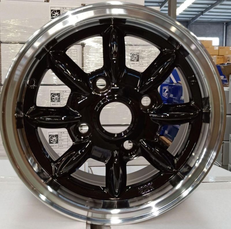 12X5.0 Inch Passenger Car Tires Et 35 PCD 4X100 Aluminum Alloy Wheel for Car OEM/ODM/Customized Replica Wheels