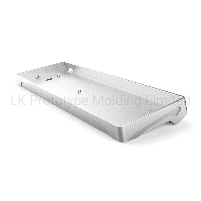 High Quality Customized CNC Machining/Sandblasting Aluminum Anodized-CNC Milled/Mechanical Keyboard Case