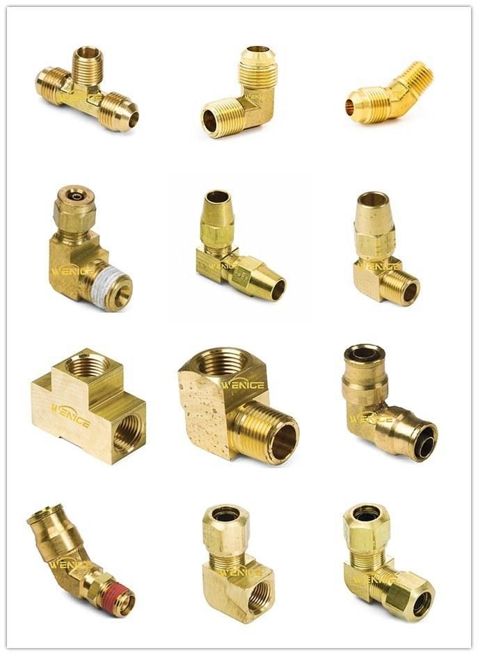 High Quality 90 Degree Female Elbow for Air Brake Brass Fitting