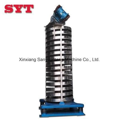 Stainless Steel Vibratory Spiral Elevator Spiral Feeder Screw Conveyor Vertical Vibrating Conveyor