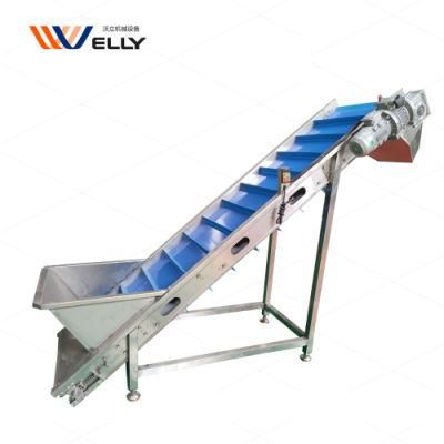Good Feedback Belt Continuous Vertical White Conveyor Elevator for Snack