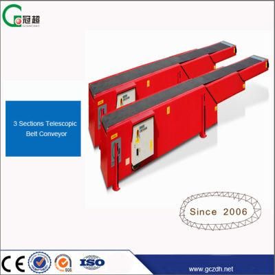 Conveyor Loading Machine with Lifting System