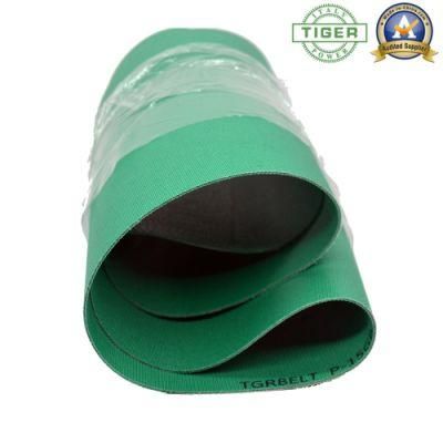 Customized Size Green Color PVC Material Conveyor Belt System Conveyor Belt for Industrial Technology Suppliers