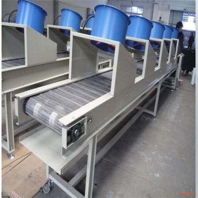 China Stocks Custom Stainless Steel Wire Mesh Conveyor Belt Conveyor