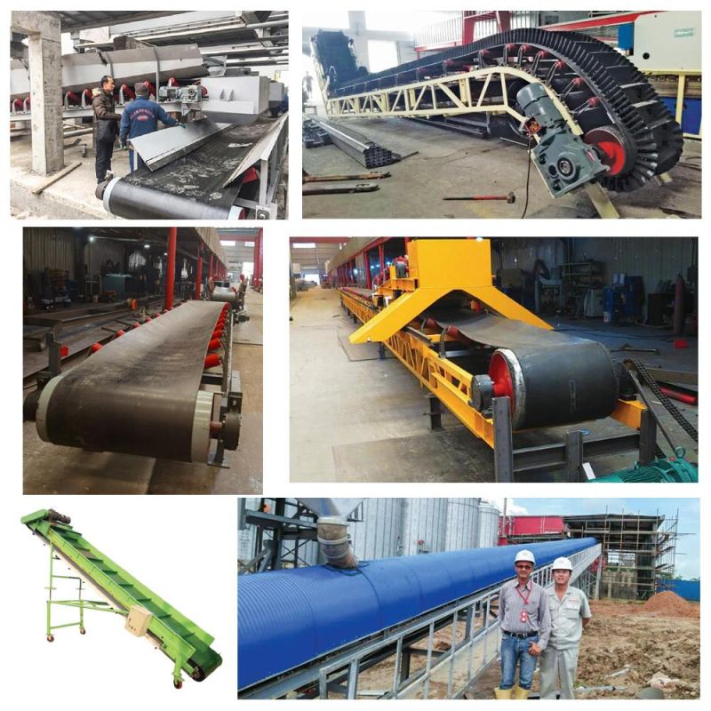 Mobile Fixed Belt Conveyor for Coal Industrial/Bulk Material Transporting B100X20meter