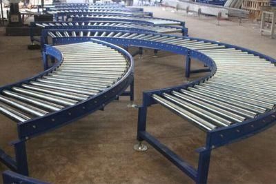 Conveyor Roller Assemble Line System Carton Pallet Conveyer for Medical Supply Face Mask Conveying