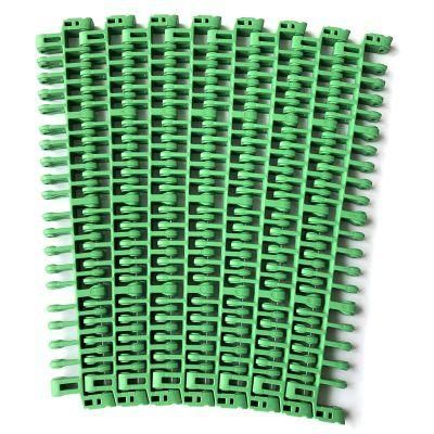Is615 Radius Flush Grid Modular Plastic Conveyor Belt