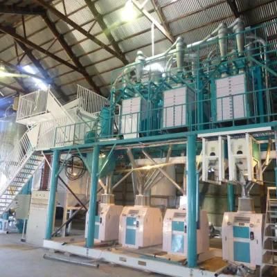 Small Grinding Wheat Flour Maize Corn Milling Grain Miller (40t)