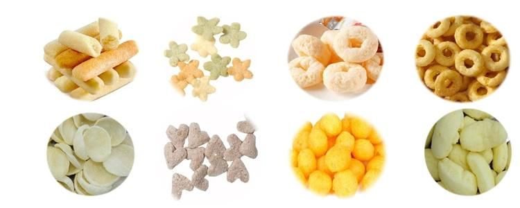 Snack Food Extruder Puffed Corn Snacks Making Machine