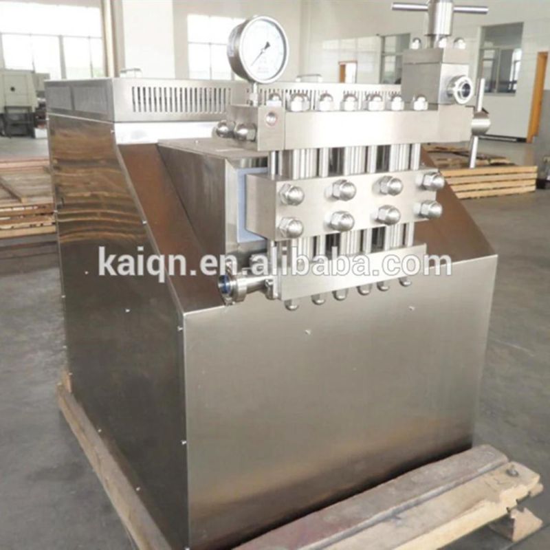 Stainless Steel Dairy Ice Cream High Pressure Homogenizer for Factory