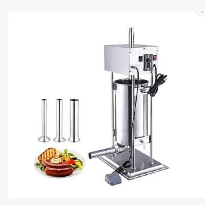 Full Stainless Steel Commercial Manual Sausage Filler Stuffer 7L