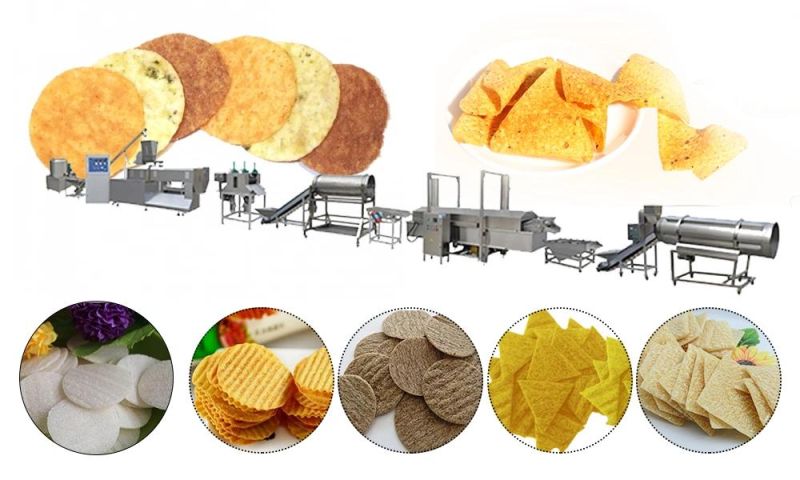 Corn Chips Making Line Doritos Chips Making Machine Doritos Chips Production Line