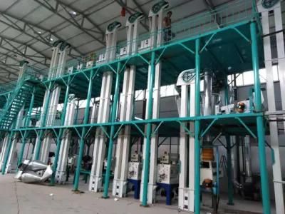 Complete Set of Maize /Corn/Cassava/Sima Flour Milling Machine (10-250TPD)