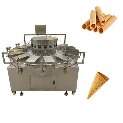 Coconut Cream Filled Starch Egg Roll Making Machine