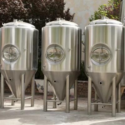 10bbl 20bbl 30bbl 40bbl Fermentation Tank Conical Cooling Jacket Pressure Tank