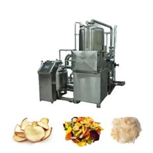 Vacuum Fried Food Fruit Vegetables Chips De Oiling Frying Machine with Low Temperature