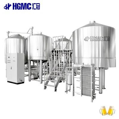 5000L Turnkey Project of Brewery Whole Set Brewery Equipment Beer Brewing Equipment