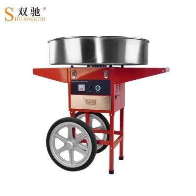 Electric Candy Floss Machine with Cart